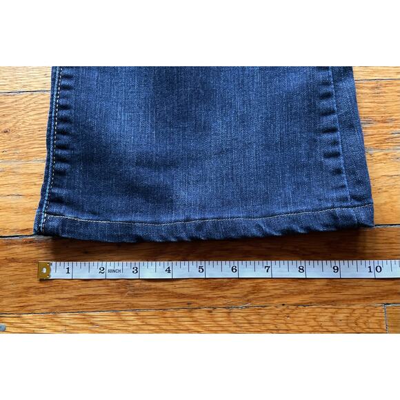 LEVI’S Perfectly Slimming Boot Cut 512 Crop Jeans sz 12 S/C - Picture 12 of 12